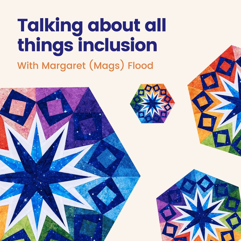 Talking about all things inclusion. The podcast is&nbsp;here.
